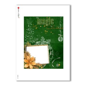 ALBUM-L-0082. Carta di riso album per decoupage.