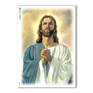 CULT-0063. Carta di riso sacra per decoupage.