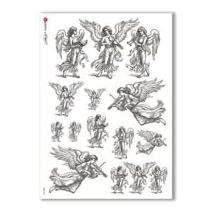 CULT-0087. Carta di riso sacra per decoupage.