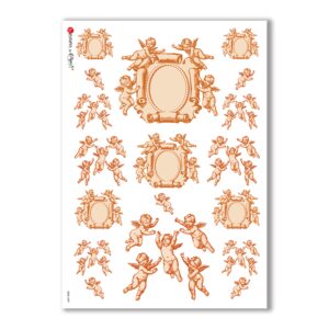 CULT-0089. Carta di riso sacra per decoupage.