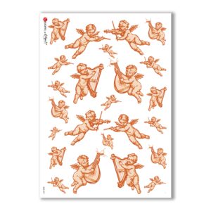 CULT-0091. Carta di riso sacra per decoupage.
