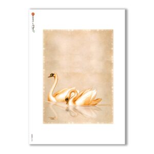 ALBUM-L-0086. Carta di riso album per decoupage.