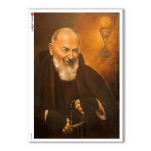 CULT-0093. Carta di riso sacra per decoupage.