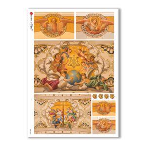 CULT-0096. Carta di riso sacra per decoupage.