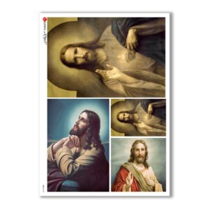 CULT-0102. Carta di riso sacra per decoupage.