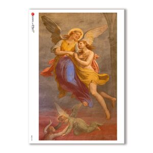 CULT-0103. Carta di riso sacra per decoupage.