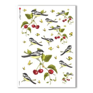ANIMALS-0001. Carta di riso animali per decoupage.