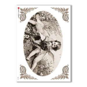 CULT-0107. Carta di riso sacra per decoupage.