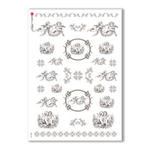 CULT-0109. Carta di riso sacra per decoupage.