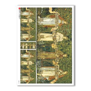CULT-0110. Carta di riso sacra per decoupage.