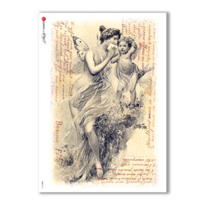CULT-0112. Carta di riso sacra per decoupage.