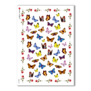 ANIMALS-0009. Carta di riso animali per decoupage.