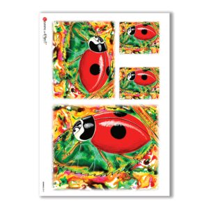 ANIMALS-0010. Carta di riso animali per decoupage.