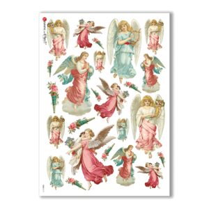 CULT-0117. Carta di riso sacra per decoupage.