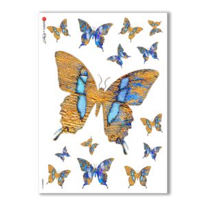 ANIMALS-0016. Carta di riso animali per decoupage.