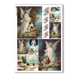 CULT-0124. Carta di riso sacra per decoupage.