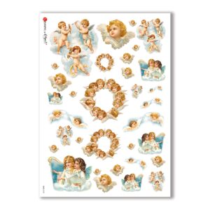 CULT-0125. Carta di riso sacra per decoupage.
