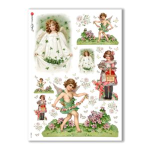 CULT-0127. Carta di riso sacra per decoupage.