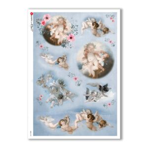 CULT-0132. Carta di riso sacra per decoupage.