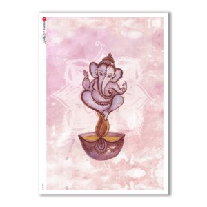 CULT-0134. Carta di riso sacra per decoupage.