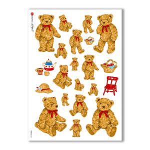 ANIMALS-0047. Carta di riso animali per decoupage.