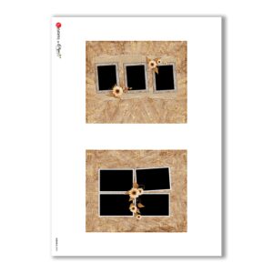 ALBUM-S-0002. Carta di riso album small per decoupage