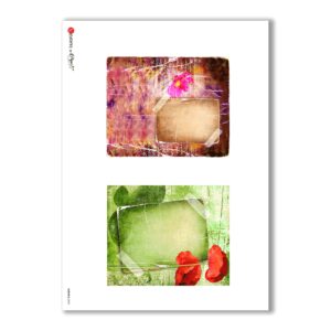 ALBUM-S-0003. Carta di riso album small per decoupage