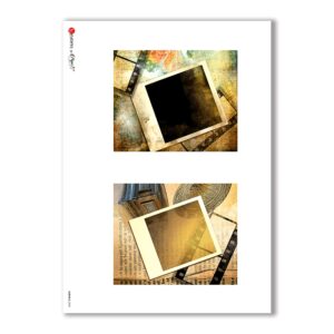 ALBUM-S-0008. Carta di riso album small per decoupage