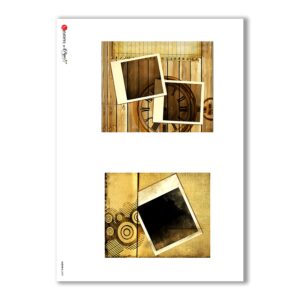 ALBUM-S-0009. Carta di riso album small per decoupage