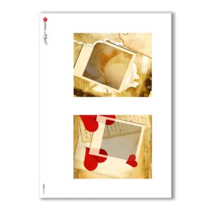 ALBUM-S-0013. Carta di riso album small per decoupage