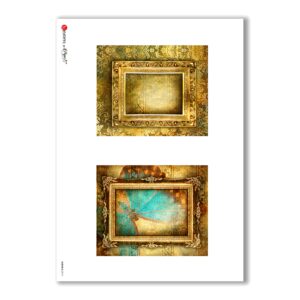ALBUM-S-0014. Carta di riso album small per decoupage
