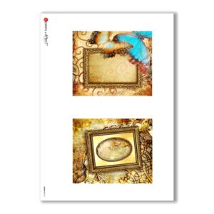 ALBUM-S-0015. Carta di riso album small per decoupage