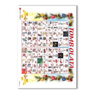 CHRISTMAS-0003. Carta di riso Natale per decoupage.