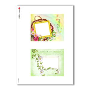 ALBUM-S-0016. Carta di riso album small per decoupage