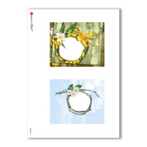 ALBUM-S-0019. Carta di riso album small per decoupage