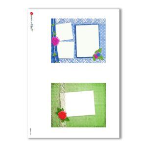 ALBUM-S-0024. Carta di riso album small per decoupage