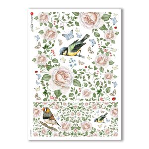 ANIMALS-0077. Carta di riso animali per decoupage.