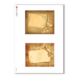 ALBUM-S-0027. Carta di riso album small per decoupage
