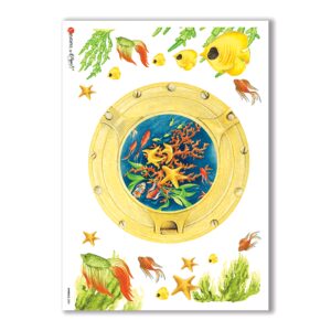 ANIMALS-0083. Carta di riso animali per decoupage.