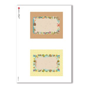 ALBUM-S-0036. Carta di riso album small per decoupage