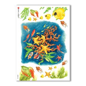 ANIMALS-0082. Carta di riso animali per decoupage.