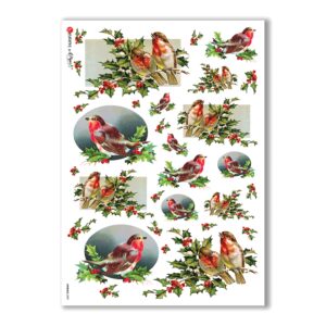ANIMALS-0089. Carta di riso animali per decoupage.