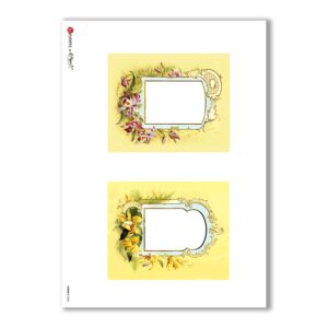 ALBUM-S-0043. Carta di riso album small per decoupage