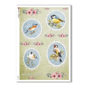 ANIMALS-0092. Carta di riso animali per decoupage.