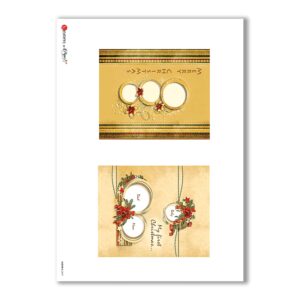 ALBUM-S-0047. Carta di riso album small per decoupage