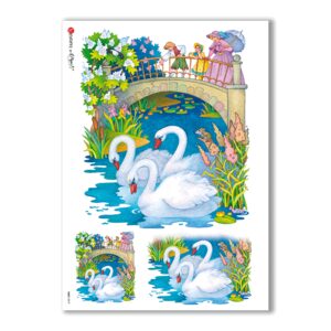 BABY-0019. Carta di riso bambini per decoupage.