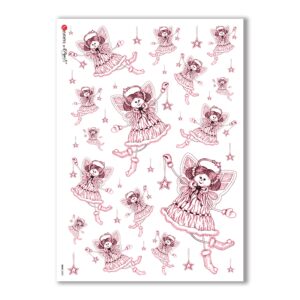 BABY-0023. Carta di riso bambini per decoupage.