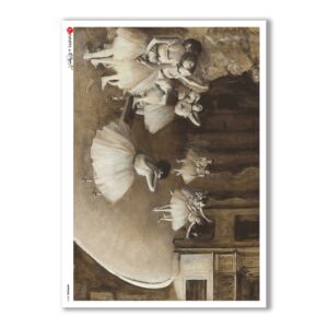 ARTWORK-0013. Carta di riso opere d'arte per decoupage.