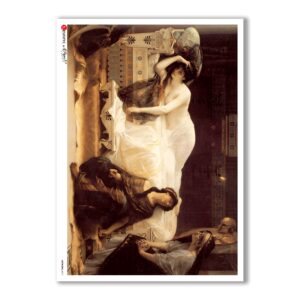 ARTWORK-0017. Carta di riso opere d'arte per decoupage.