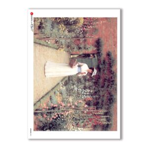 ARTWORK-0018. Carta di riso opere d'arte per decoupage.